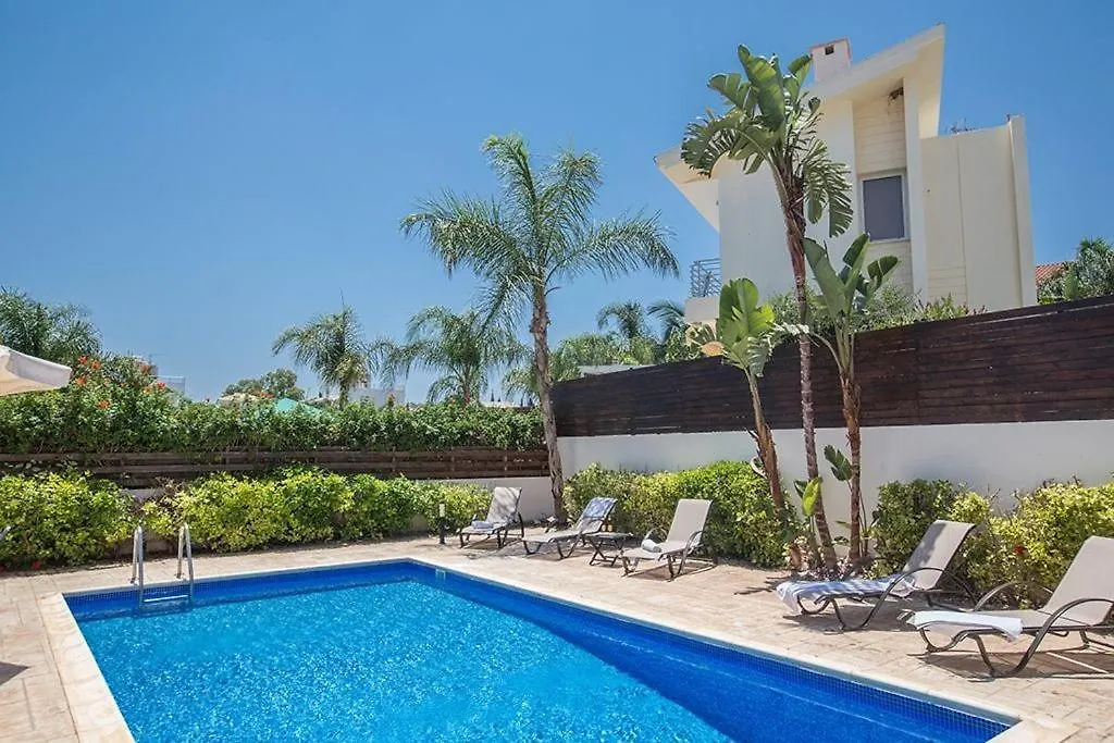 Villa Dafnis Chrysos - Modern 3 Bedroom Protaras Villa With Pool - Close To Fig Tree Bay Beach
